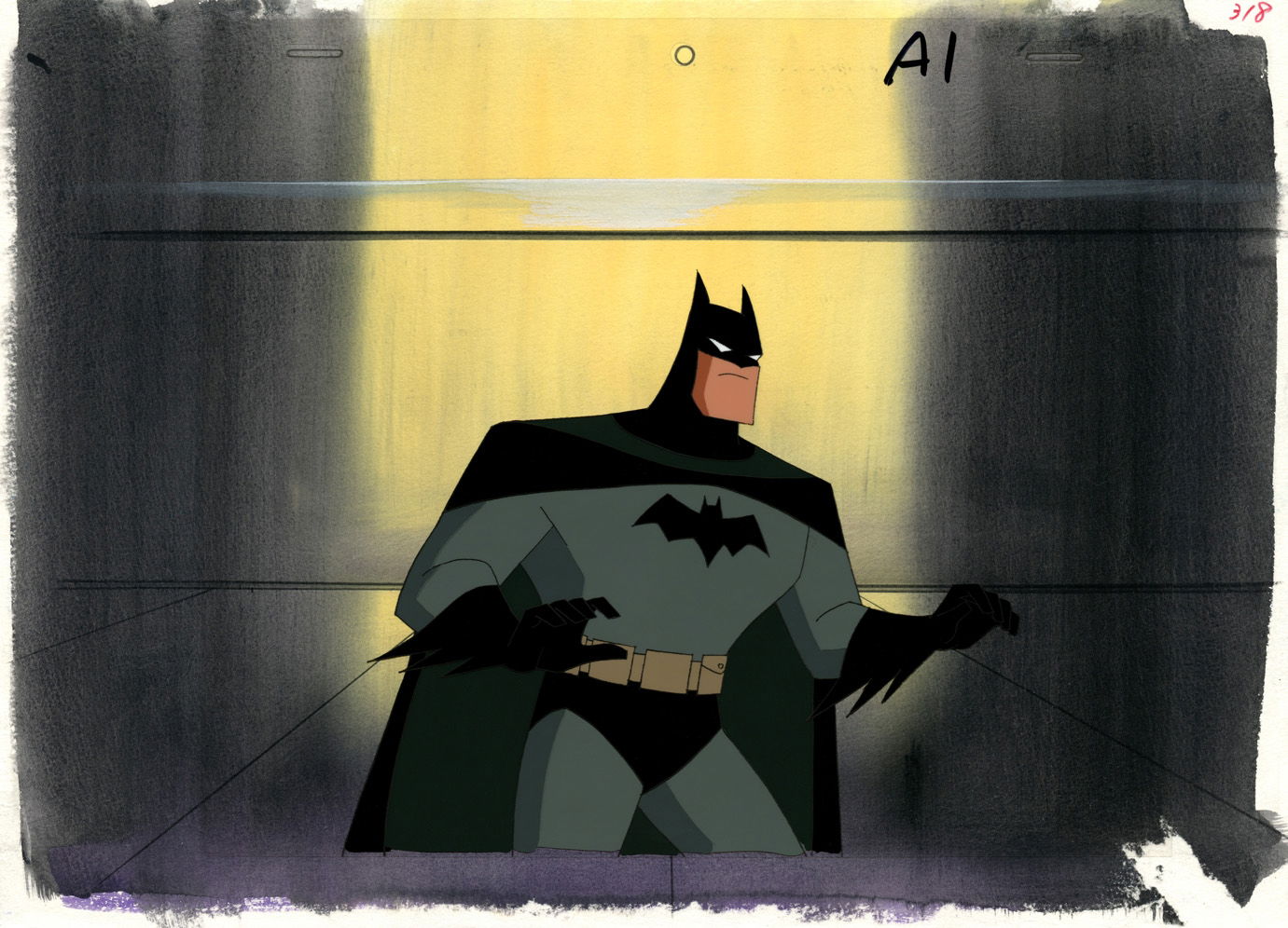 BATMAN:The Animated Series Animation Cell! #4, in Brendon and Brian