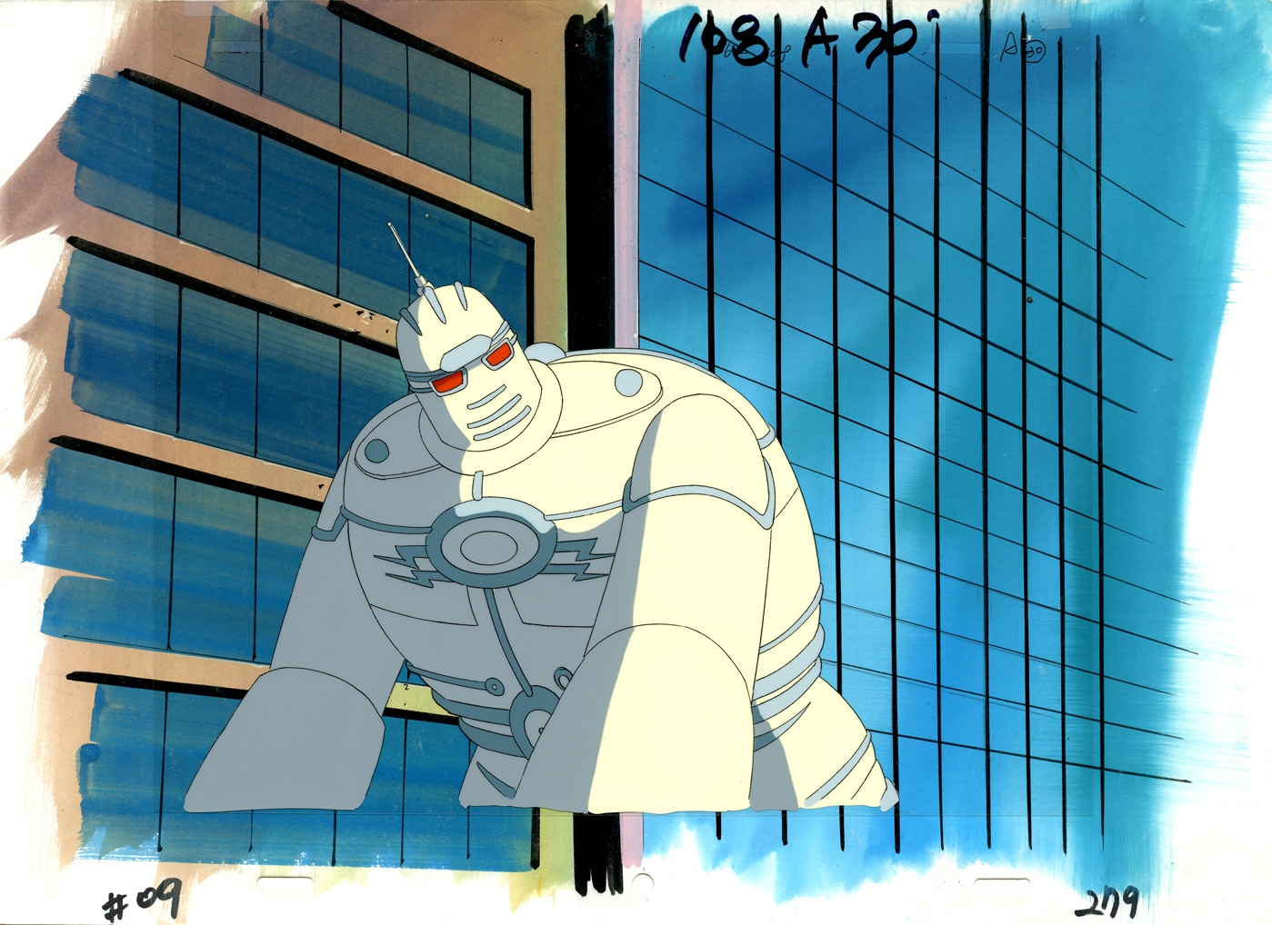 THE BIG GUY & RUSTY THE BOY ROBOT Animation Cel #3, in Brendon and Brian  Fraim's Our Animation Cel Collection Comic Art Gallery Room