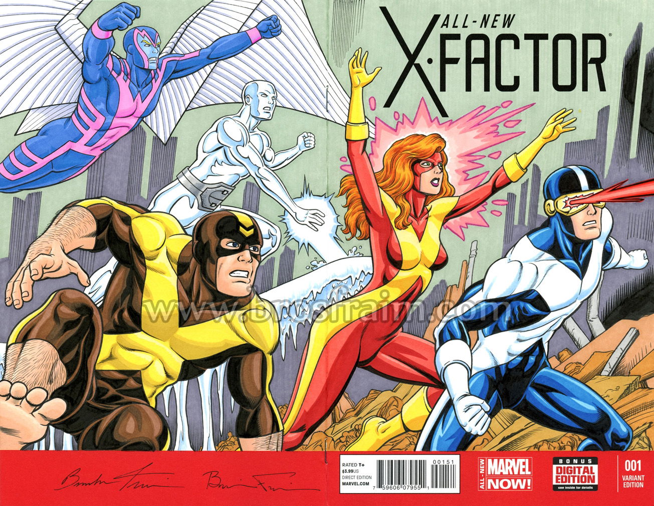 ALL-NEW X-FACTOR #1 Sketch Cover!, in Brendon and Brian Fraim's ...