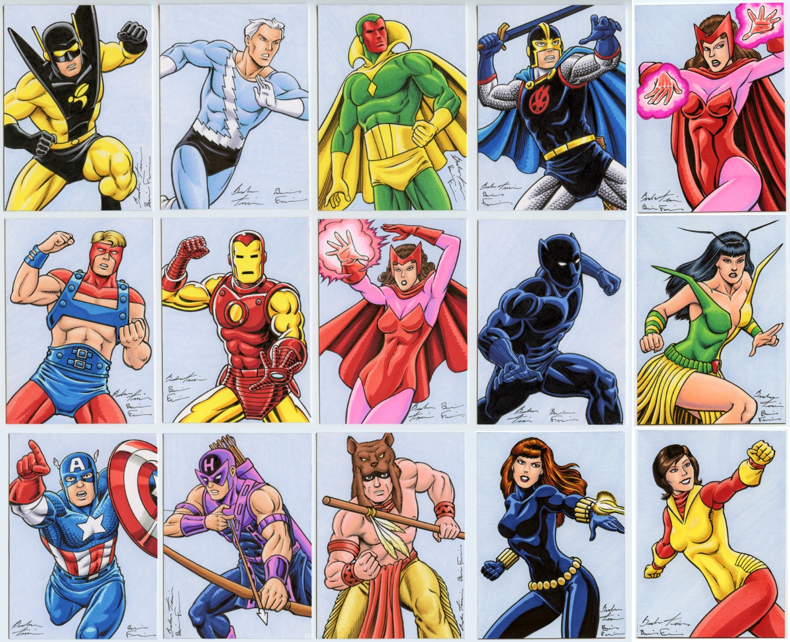 Upper Deck Avengers I Am Groot Mark Stegbauer Sketch Card