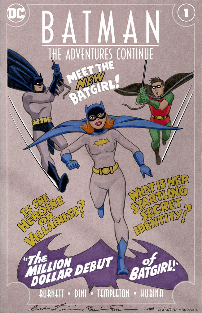 BATMAN: THE ADVENTURES CONTINUE #1 Sketch Cover!, in Brendon and Brian  Fraim's Commissions - 2020 Comic Art Gallery Room