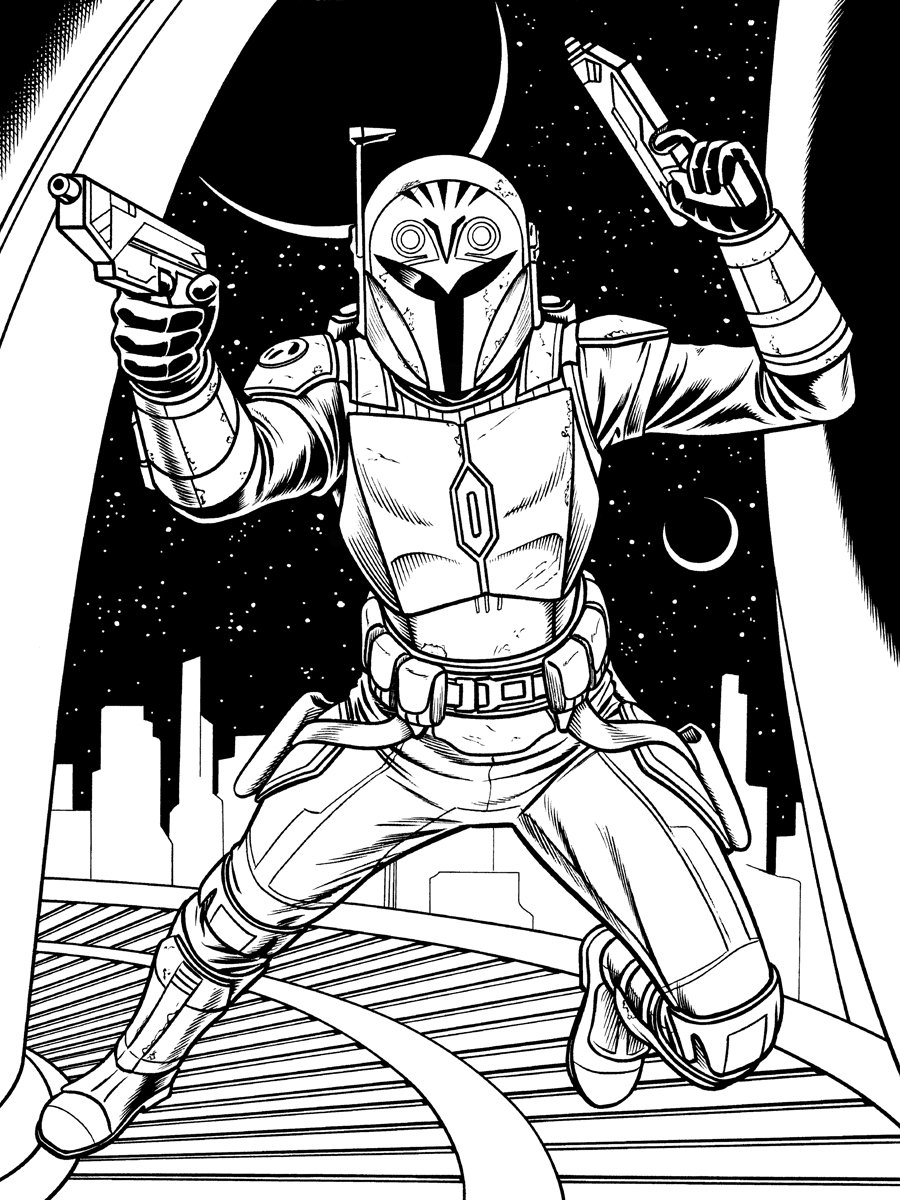 BO KATAN from Star Wars!, in Brendon and Brian Fraim's Commissions