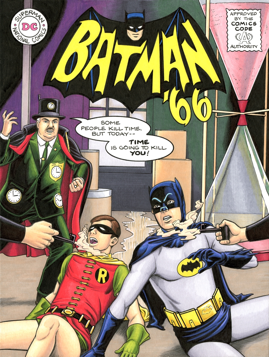 BATMAN '66 #23 Cover featuring Clock King!, in Brendon and Brian Fraim's  Commissions - 2021 Comic Art Gallery Room