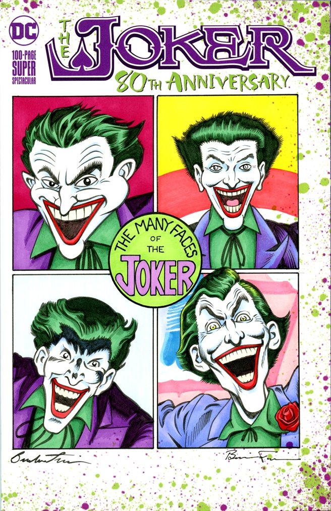 THE JOKER 80th ANNIVERSARY SPECIAL Sketch Cover!, in Brendon and Brian ...