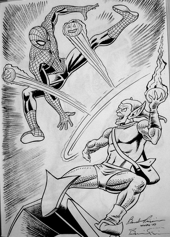 Spider-man vs. The Green Goblin!, in Brendon and Brian Fraim's The ...