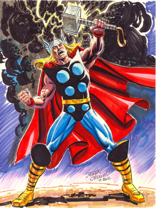 Thor by Jerry Ordway!, in Brendon and Brian Fraim's Our Original Art ...