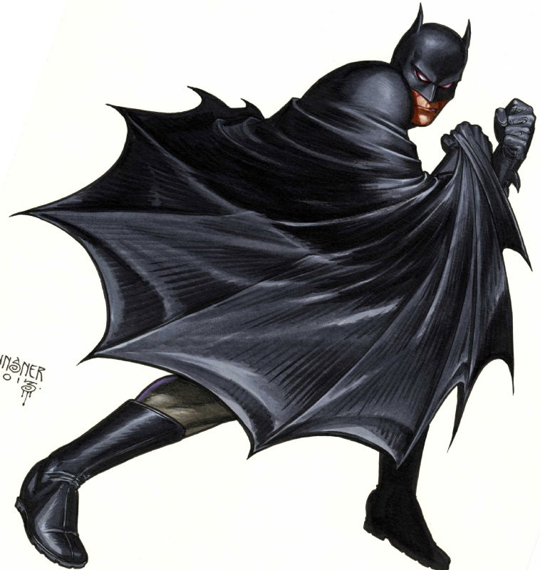 Batman - Joseph Michael Linsner , in Brian C.'s Original Art Comic Art ...