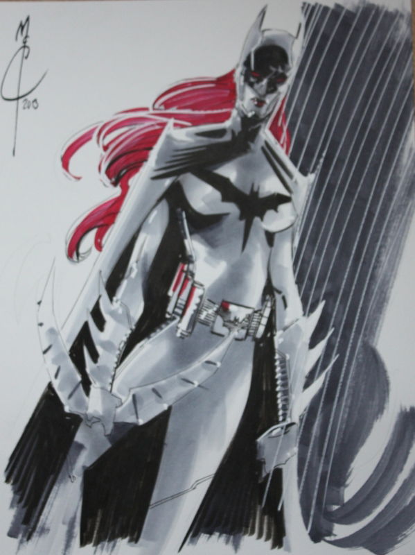 Batgirl By John Mccrea In Marshal Laws Batman Comic Art Gallery Room 9838