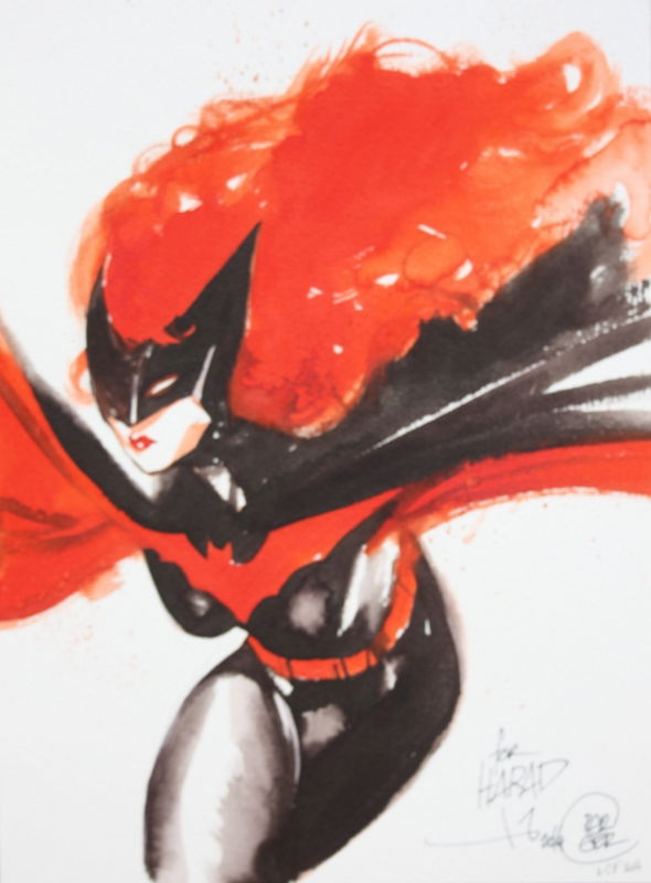 Batwoman By Stephane Perger In Marshal Laws Batman Comic Art Gallery Room 7611