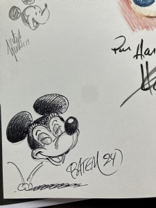 Mickey Mouse by Batem Comic Art