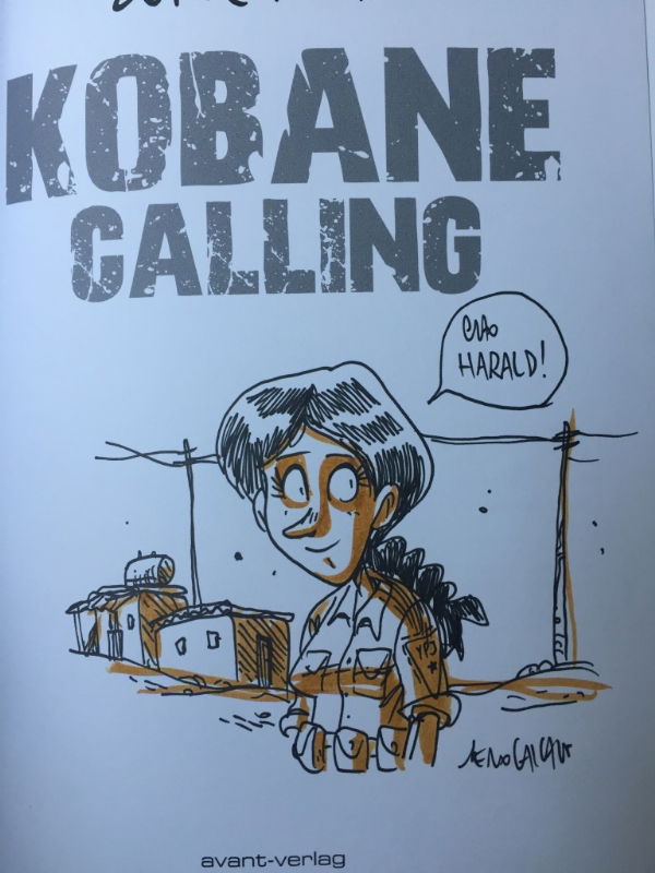 Kobane calling by Zerocalcare, in Marshal Law's GN Comic Art Gallery Room