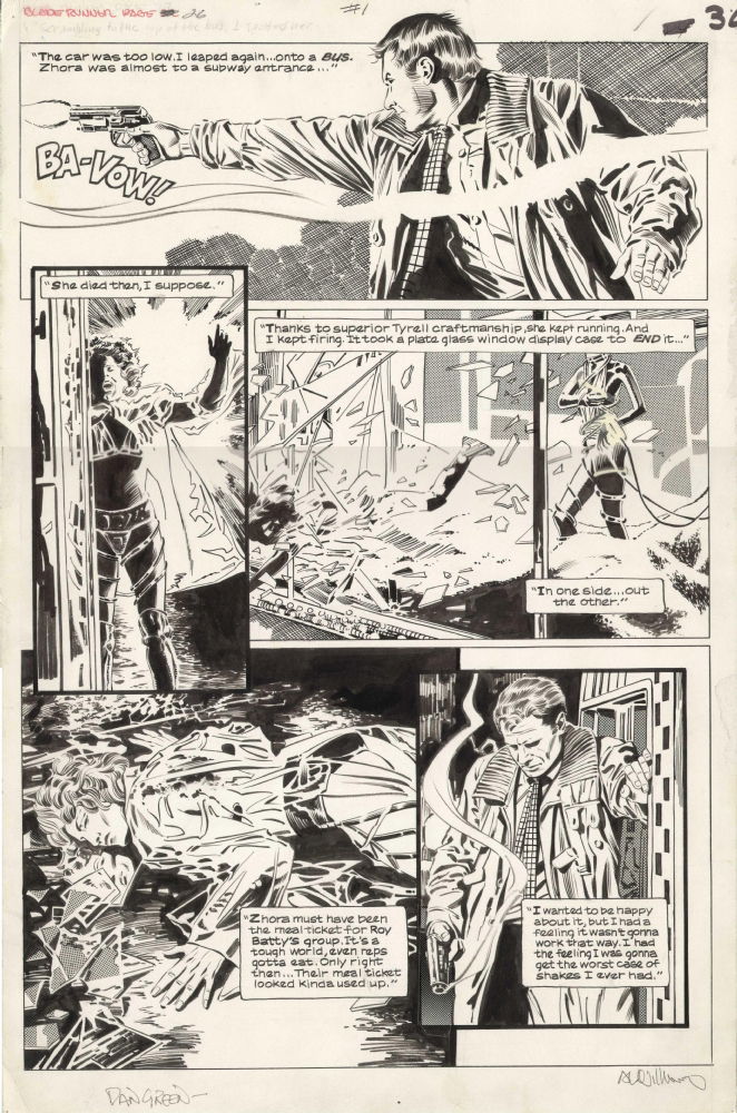 Blade Runner, in Stephen Stein's Al Williamson Comic Art Gallery Room