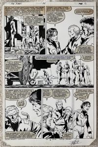 X-men 141 page 6 John Byrne Terry Austin Chris Claremont, Comic Art