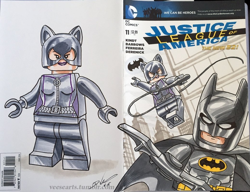 lego batman and catwoman