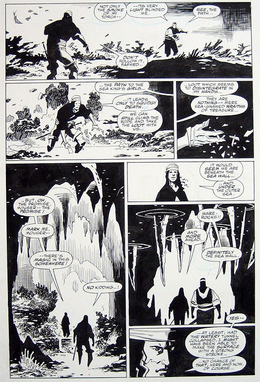 Fafhrd and the Gray Mouser 2, in Stephan Koenig's Mignola Mike Comic ...