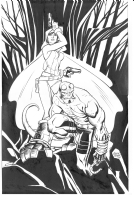 Ghost Hellboy Commission - Casey Jones, Comic Art