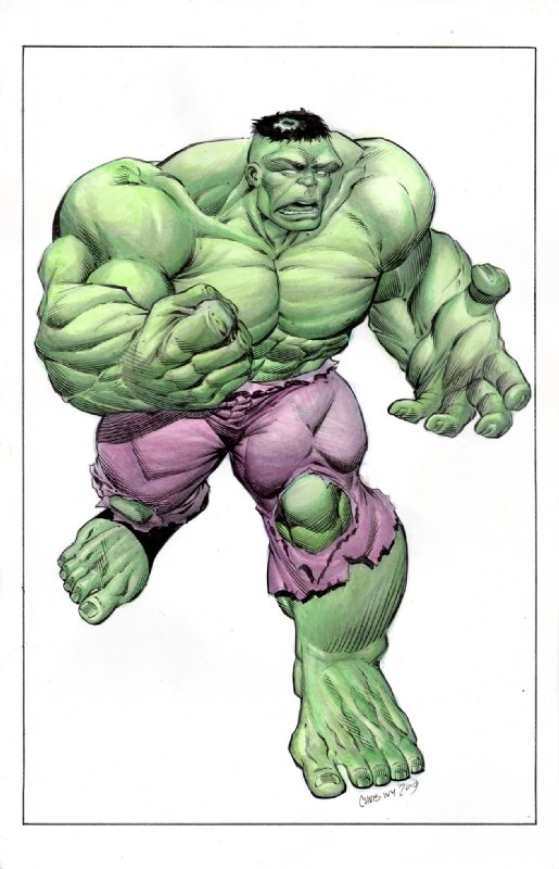 Hulk Drawing by Brian Milner on Dribbble