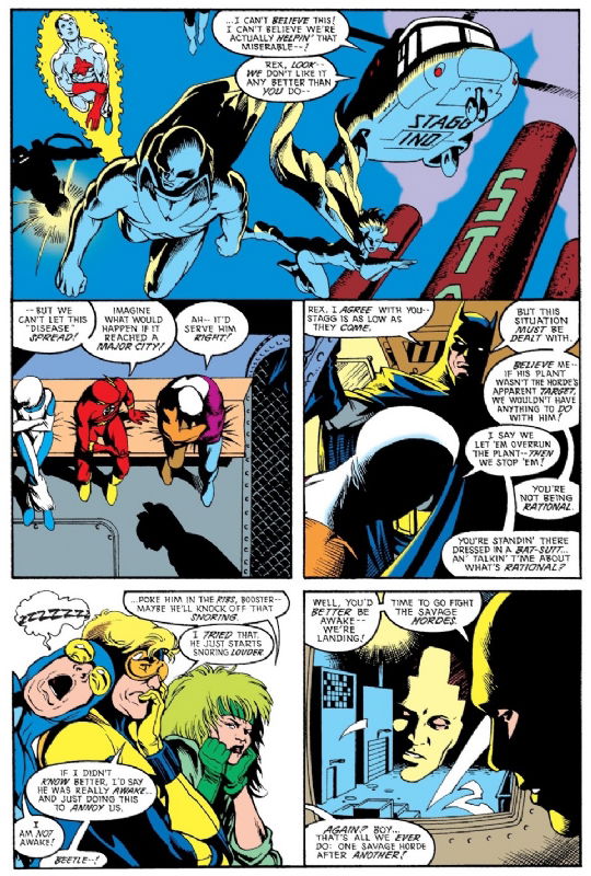 JLI Justice League International | Issue 32 | Page 18 l Adam Hughes, in ...