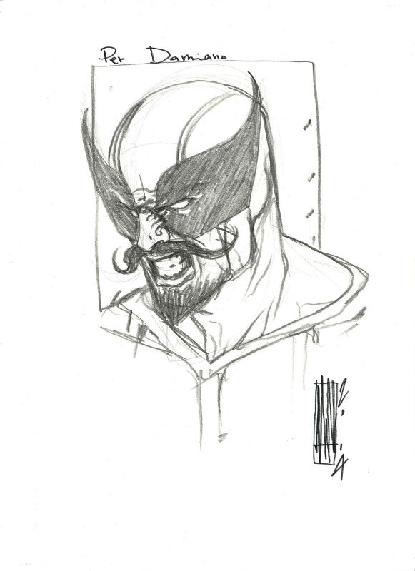 Batroc - Alessandro Vitti, in Damiano Vaccaro's Convention sketch Comic ...