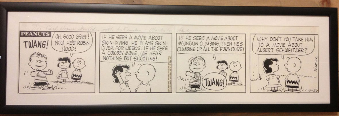 Charles Schulz - Peanuts Daily Strip - April 26 / 1960 , in Søren M's ...