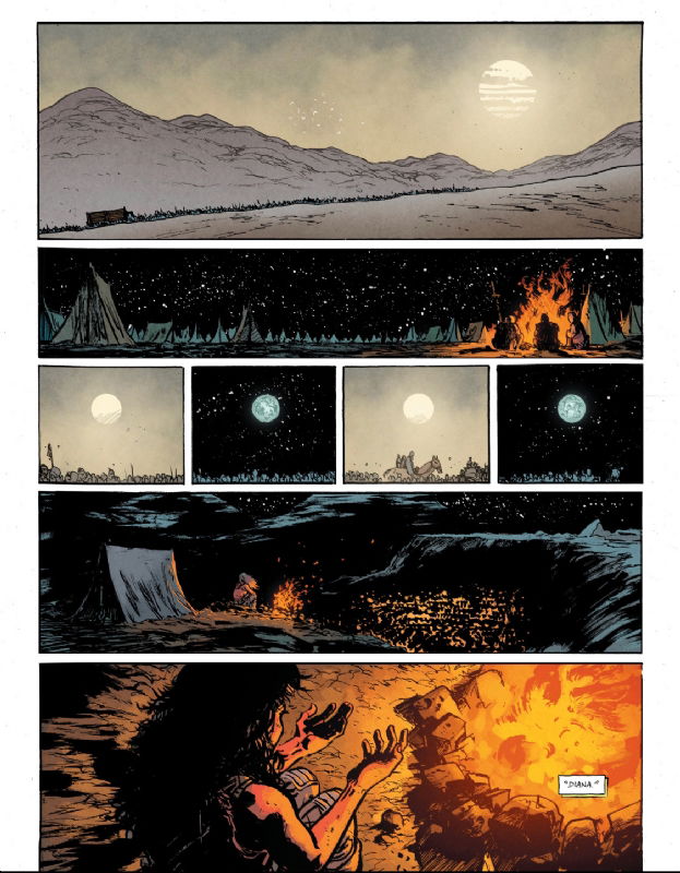 Wonder Woman Dead Earth #2 pg 10 Daniel Warren Johnson, in Hunter ...