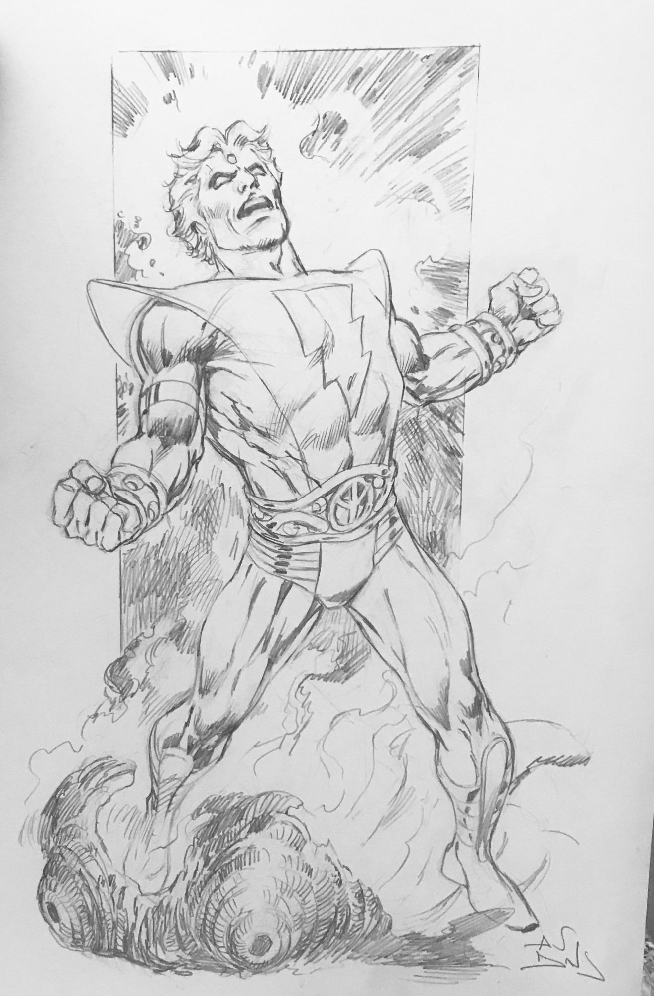 Adam Warlock by Alan Davis, in Mike (aka Off White) White's Alan Davis ...