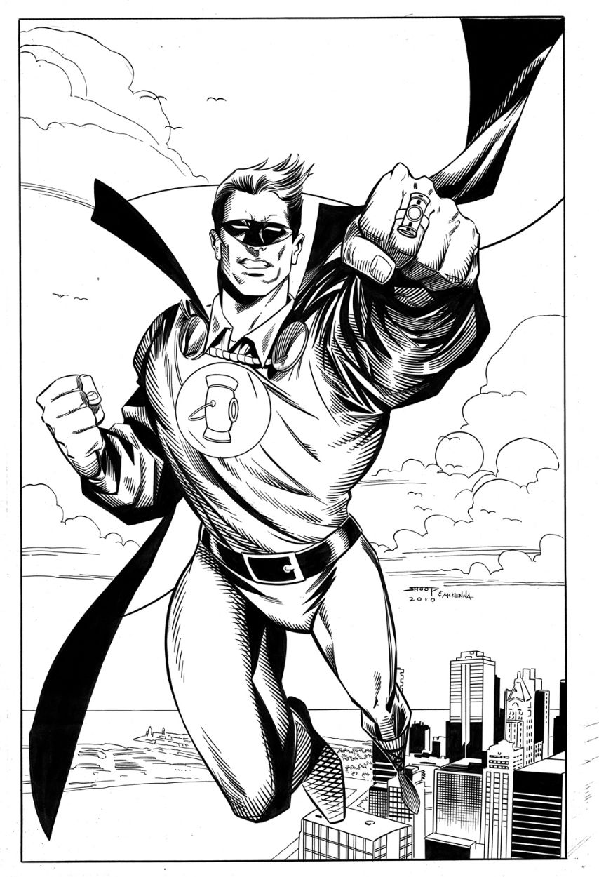 Alan Scott Green Lantern By Marlin Shoop And Mark Mckenna In Mike Aka Off White Whites Marlin 5243