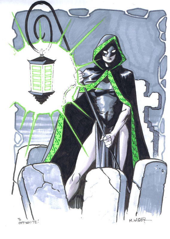 The Tangent Green Lantern By Matt Wagner In Mike Aka Off White White