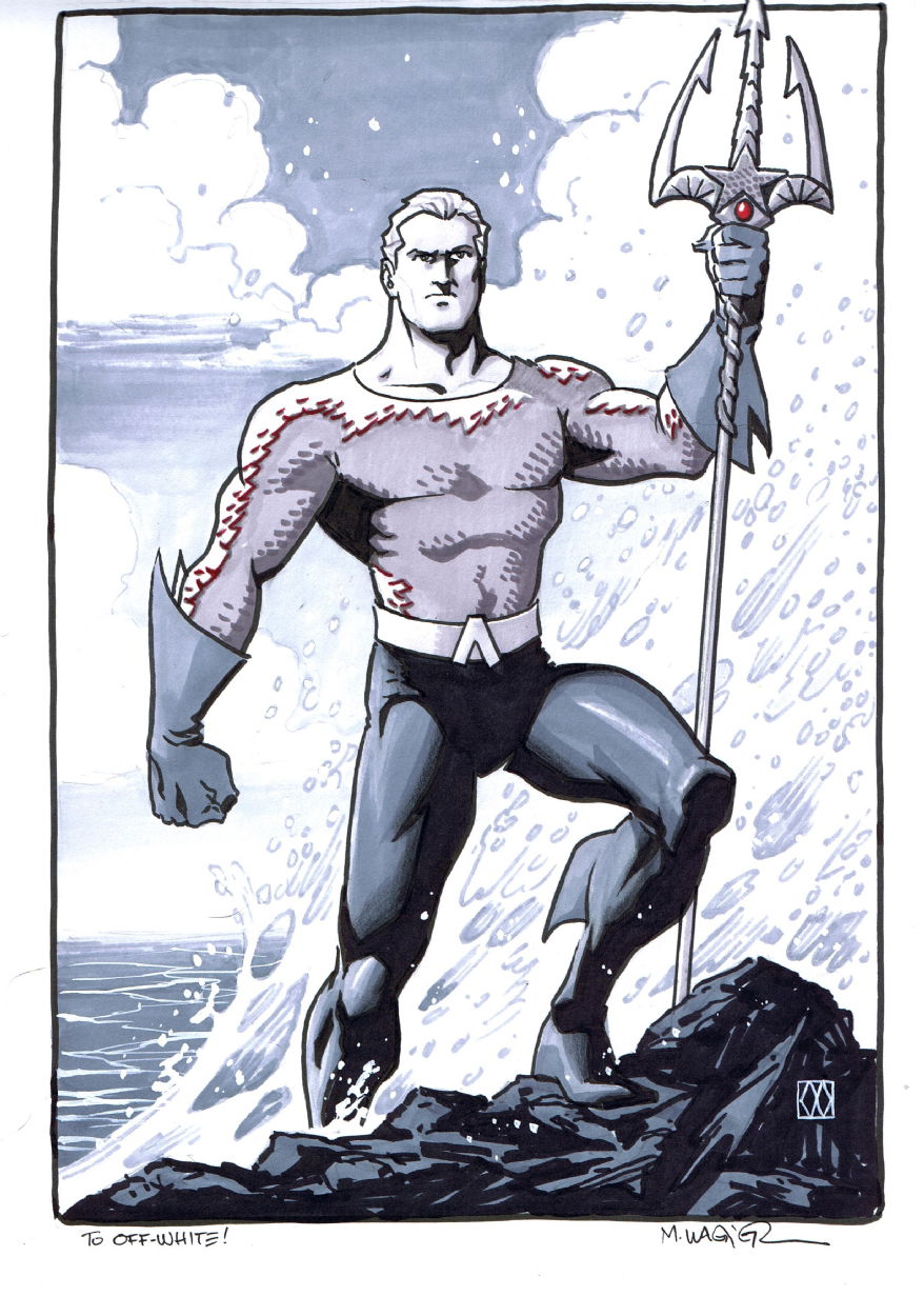 Aquaman By Matt Wagner In Mike Aka Off White White S Matt Wagner