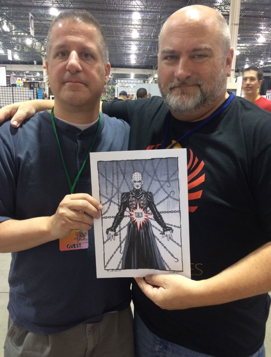 Me with Matt Wagner at Motor City CC 2015, in Mike (aka Off White ...