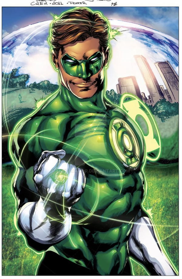 Green Lantern C2E2 2011 Green Lantern Promo Poster by Ivan Reis and Joe ...