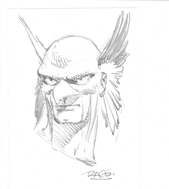 Hawkman by Rags Morales, in Mike (aka Off White) White's Rags Morales ...