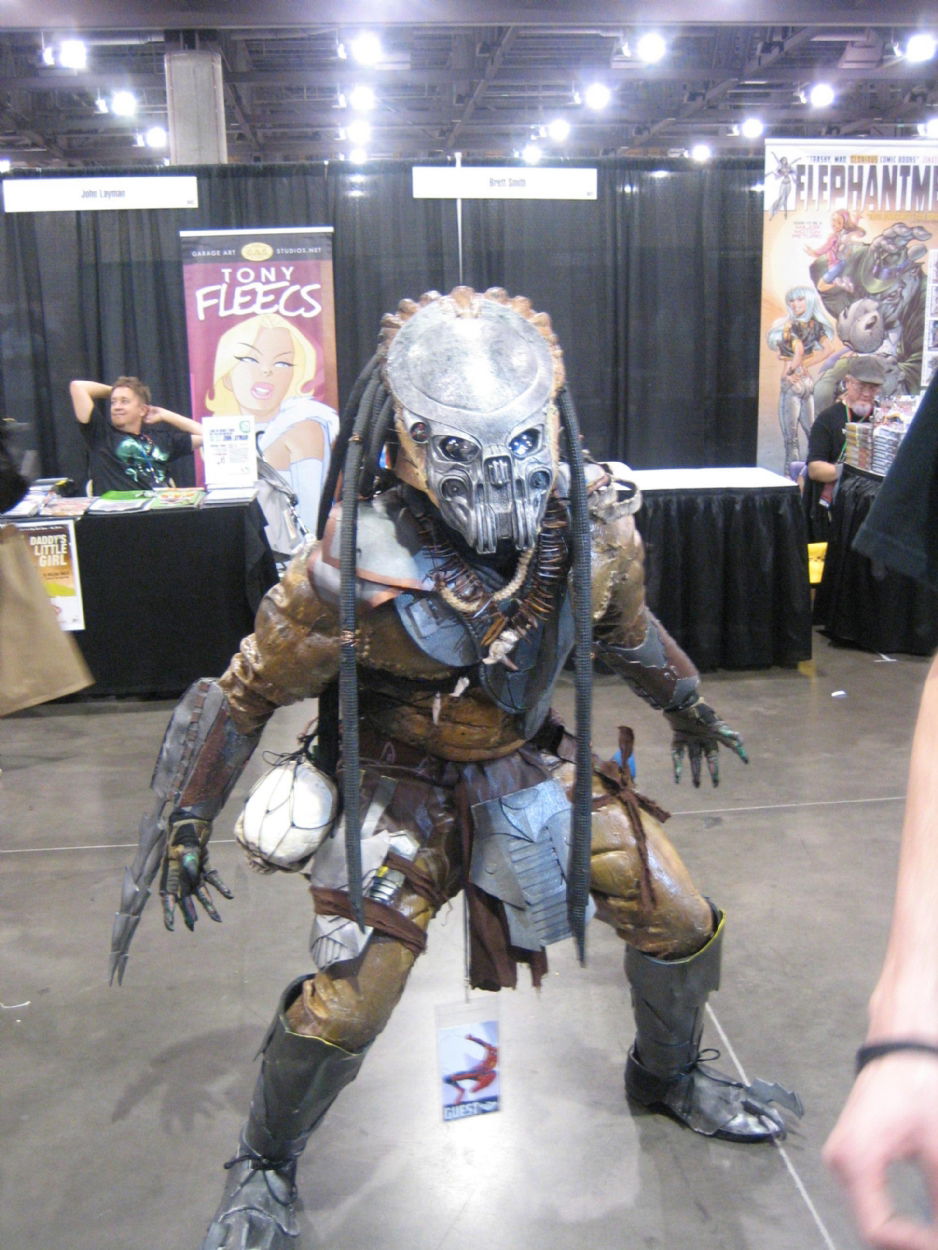 A Predator At Phoenix Comic Con 2012, In Mike (aka Off White) White's 