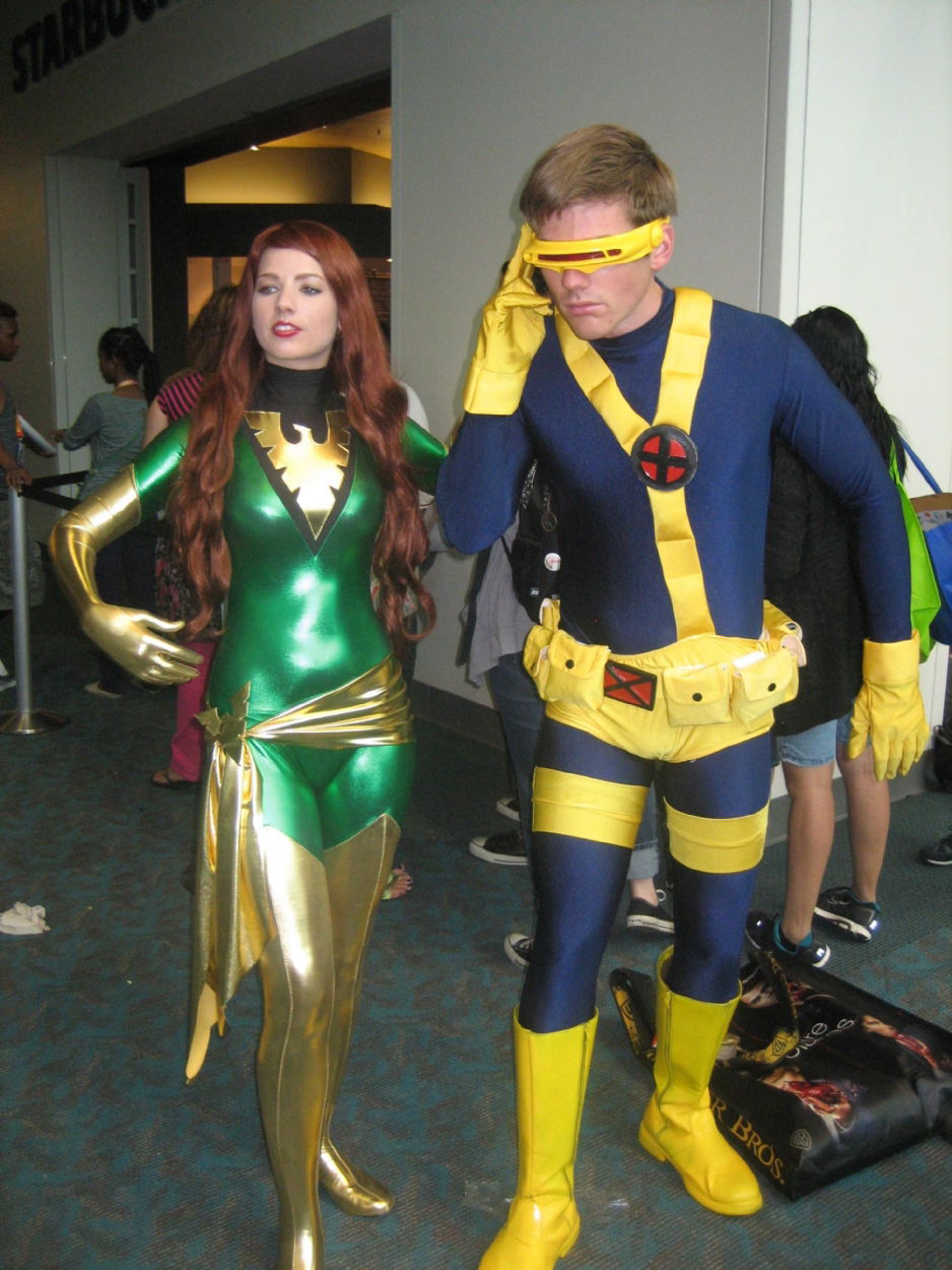 Jean Grey and Cyclops at SDCC 2012, in Mike (aka Off White) White's ...