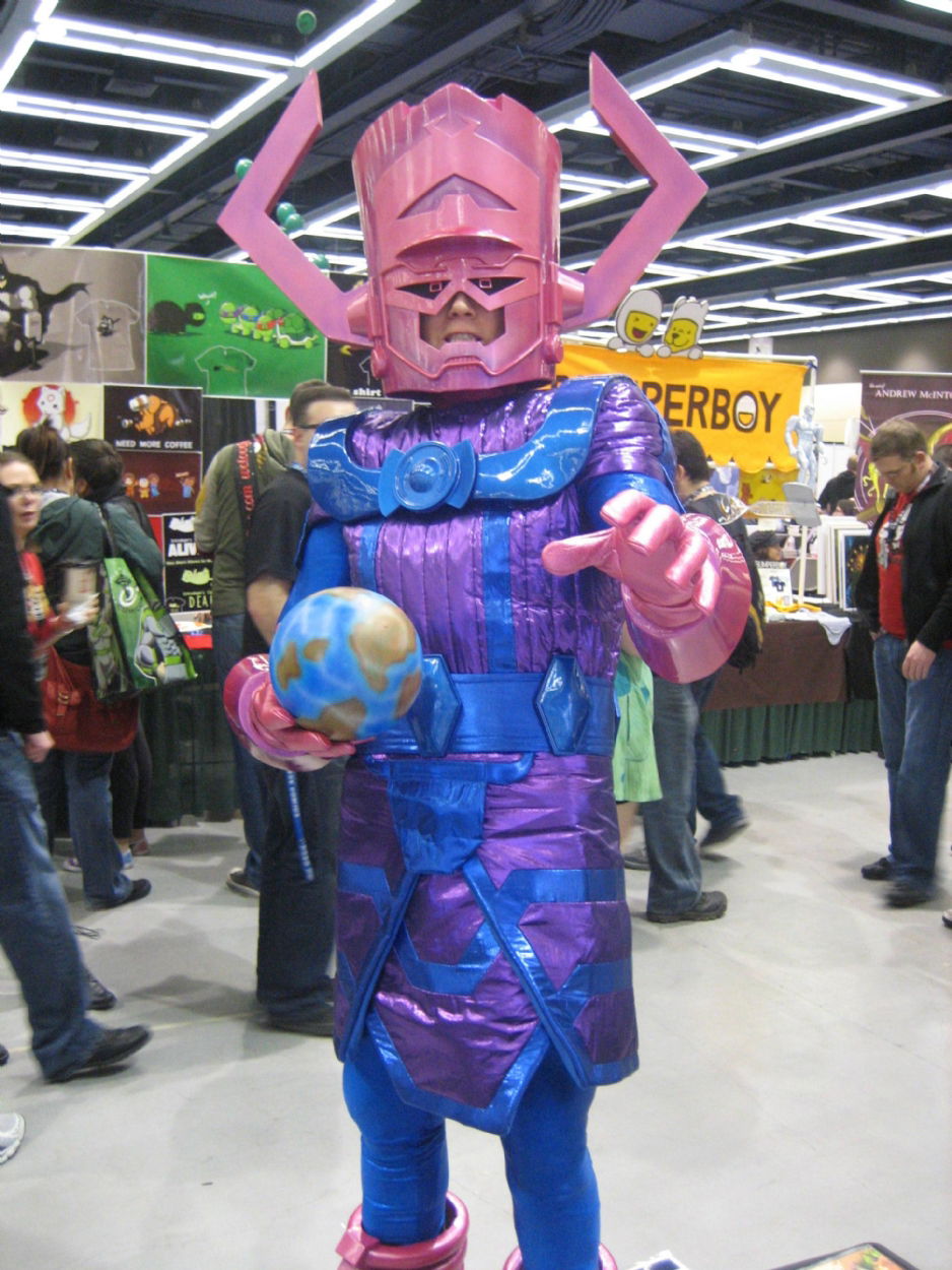 Galactus and Silver Surfer from Emerald City Con 2013, in Mike (aka Off ...