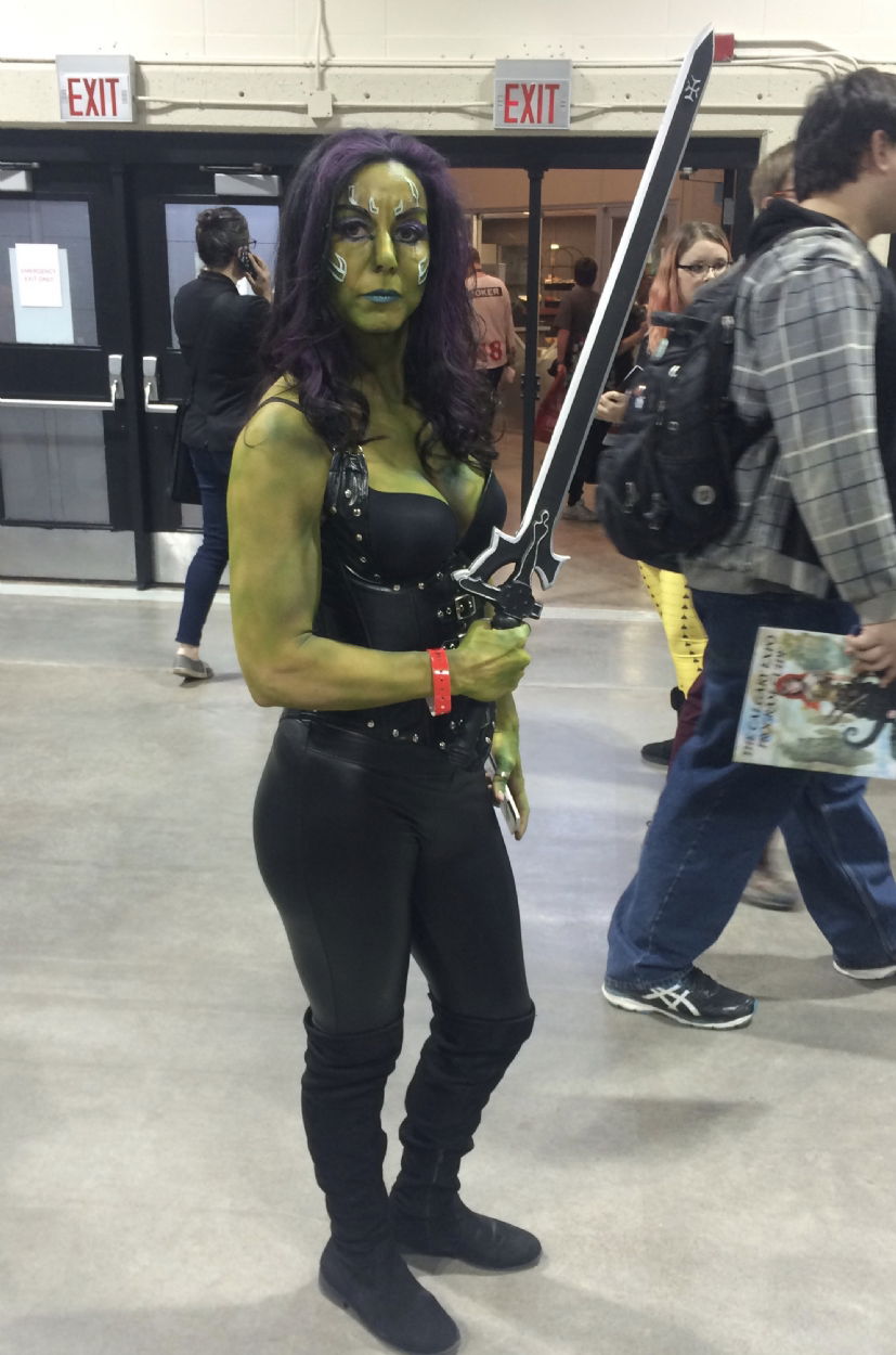 Gamora from Calgary Comicon, in Mike (aka Off White) White's Meet The ...