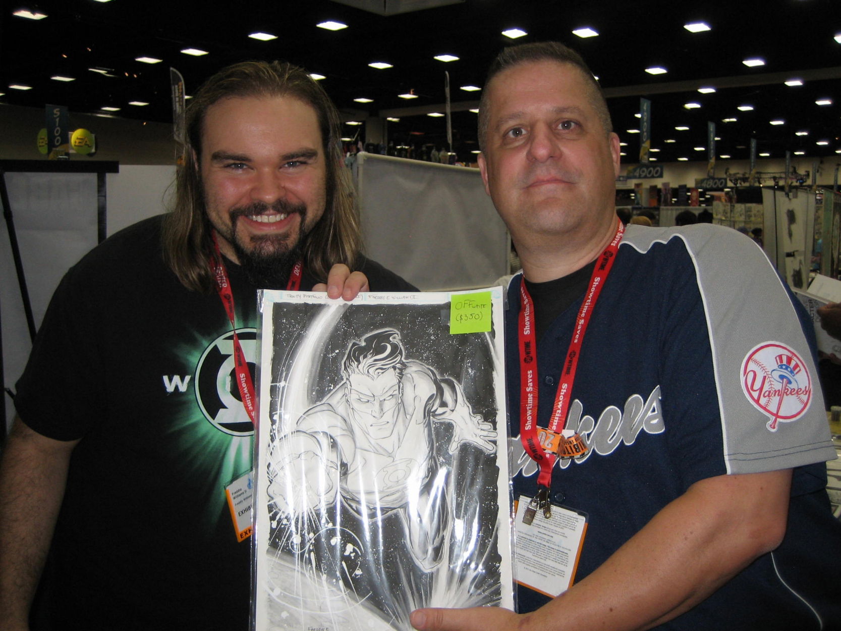 Me and Freddie Williams II at SDCC 2011, in Mike (aka Off White) White ...