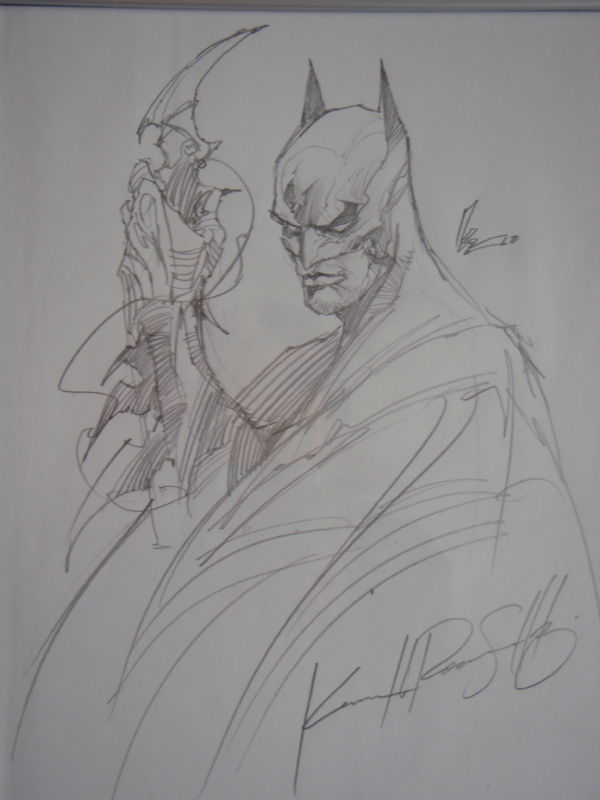 Batman Kenneth Rocafort, in Lenny Messina's Kenneth Rocafort Comic Art  Gallery Room