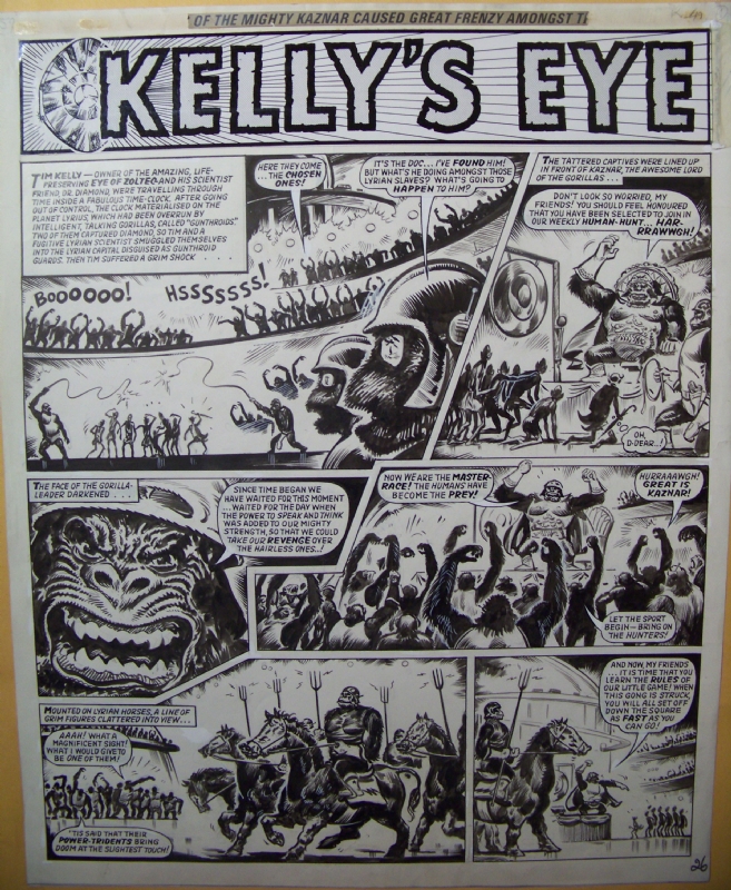 Kellys Eye - Das magische Auge - Francisco Solano Lpez Comic Art