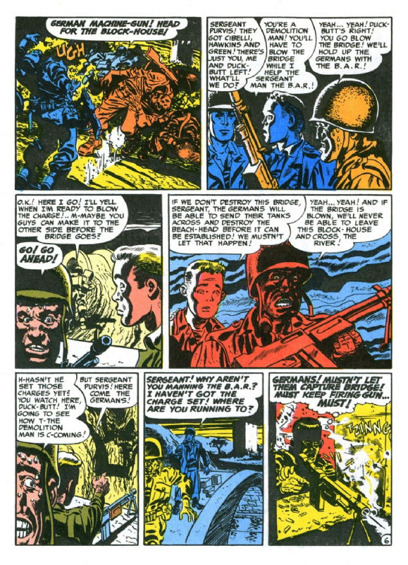 Wally Wood - Two-Fisted Tales #20, page 6, in Luca Di Salvatore's Wally ...