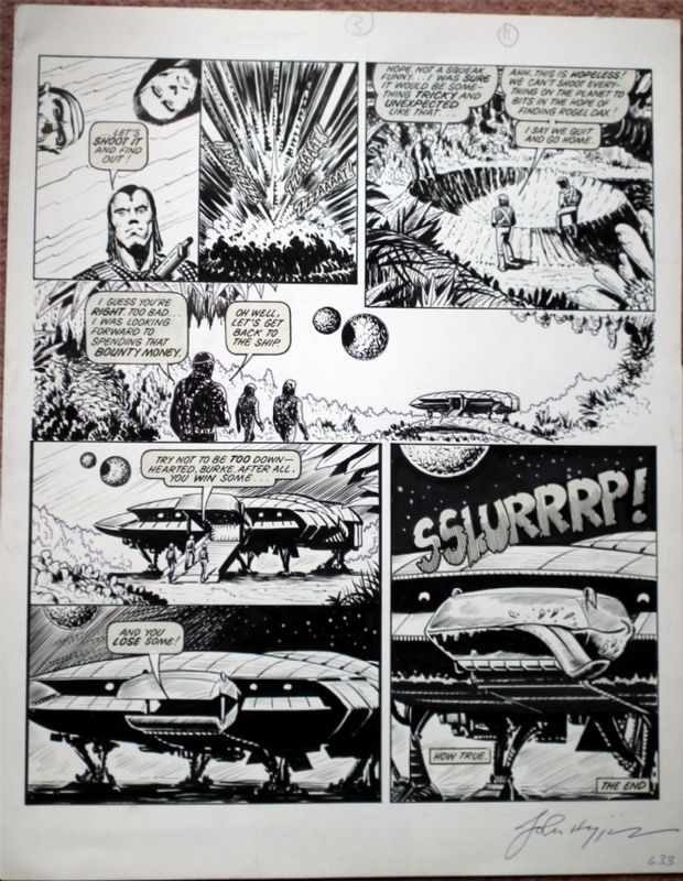 Tharg's Future Shocks - Bounty Hunters - 2000ad Prog 253, In Richard 