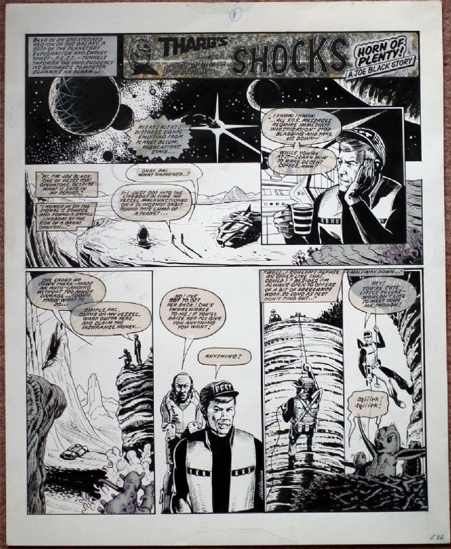 Tharg's Future Shocks - Horn Of Plenty: A Joe Black Story (Page 1 ...