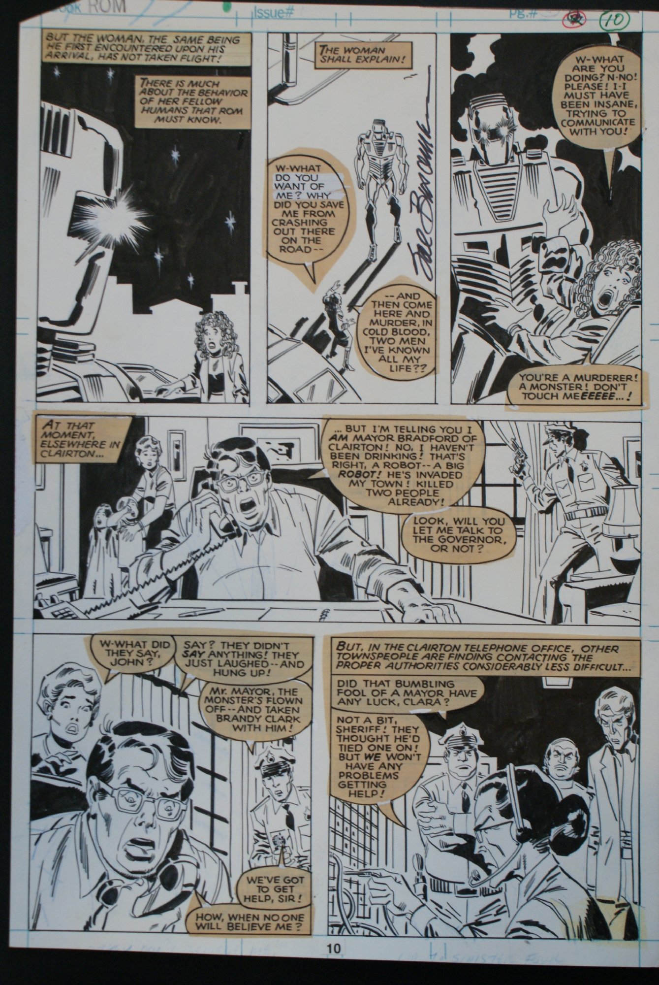 New Mutants #2, in Steve Lawrence's Published Art Comic Art Gallery Room