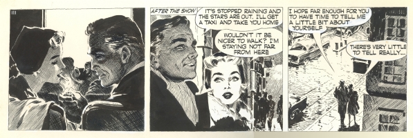 Wright, David - Carol Day, 111 (Friday, January 18, 1957) Comic Art