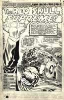 Kirby, Jack - Tales of Suspense, issue 81, page 13, title splash (Sept 1966) Comic Art