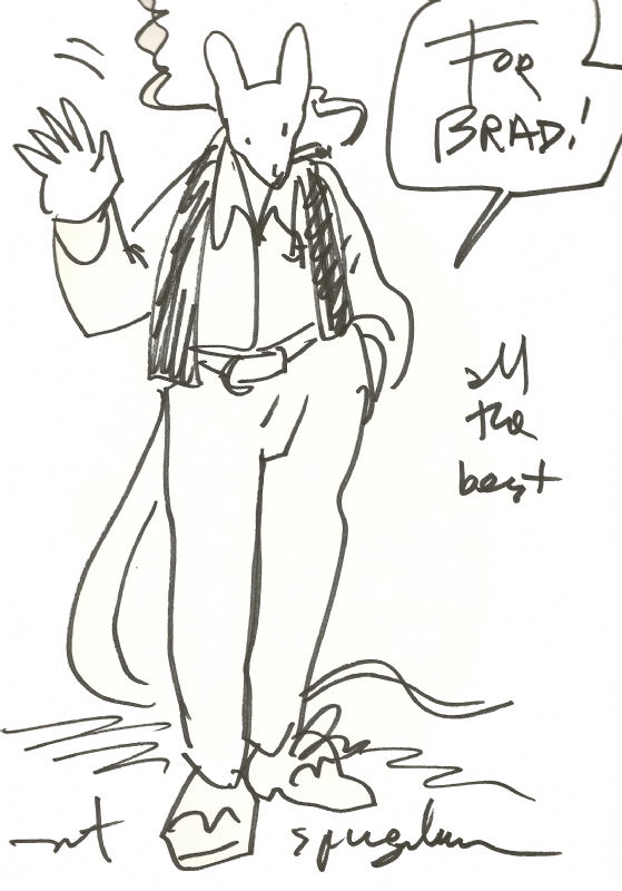 Art Spiegelman - Maus, in Bradley Hatfield's _Sketchbook #1 Comic