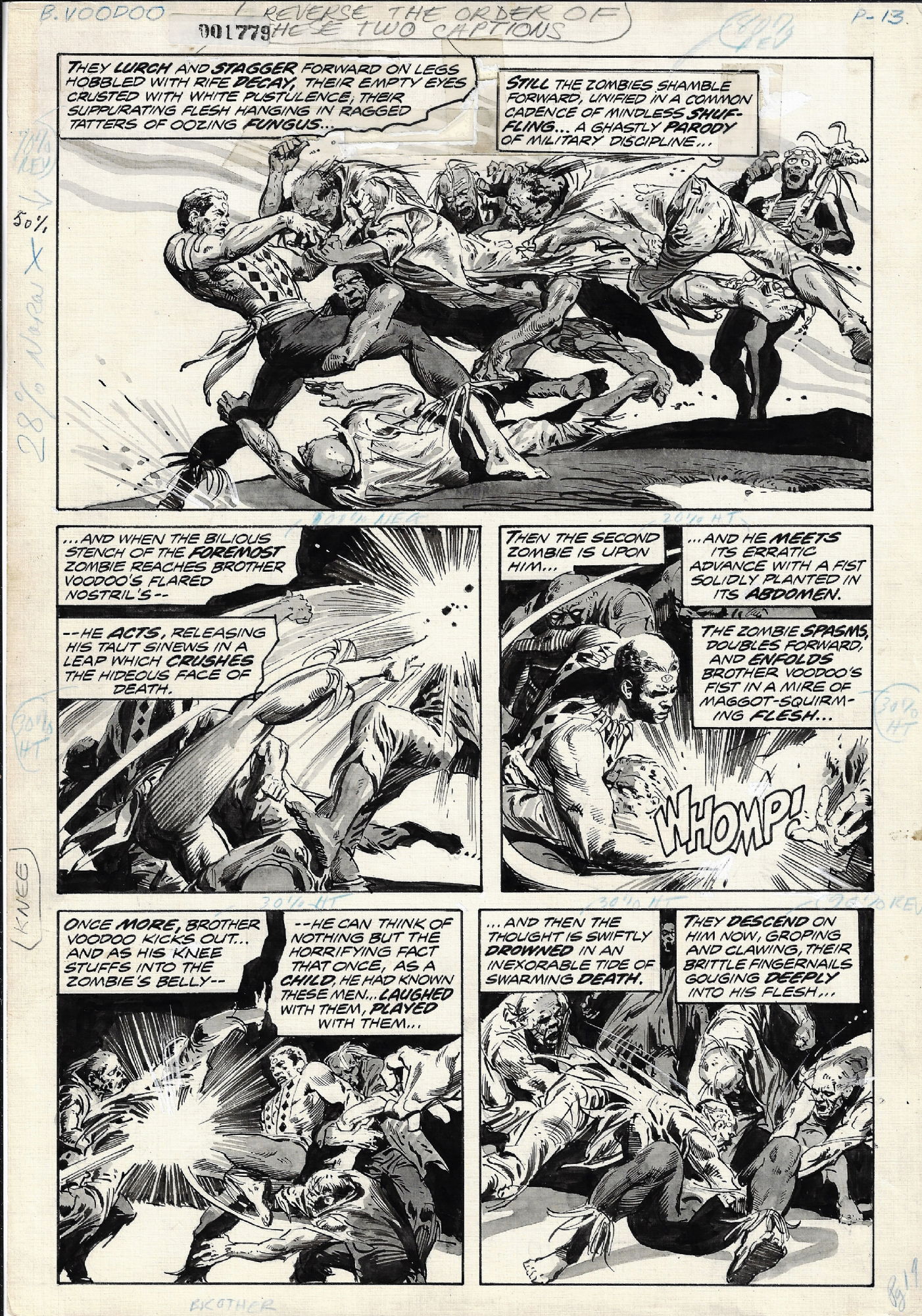 Tales of the Zombie #10 pg.19 Brother Voodoo, in Sean L.'s 70's Marvel ...