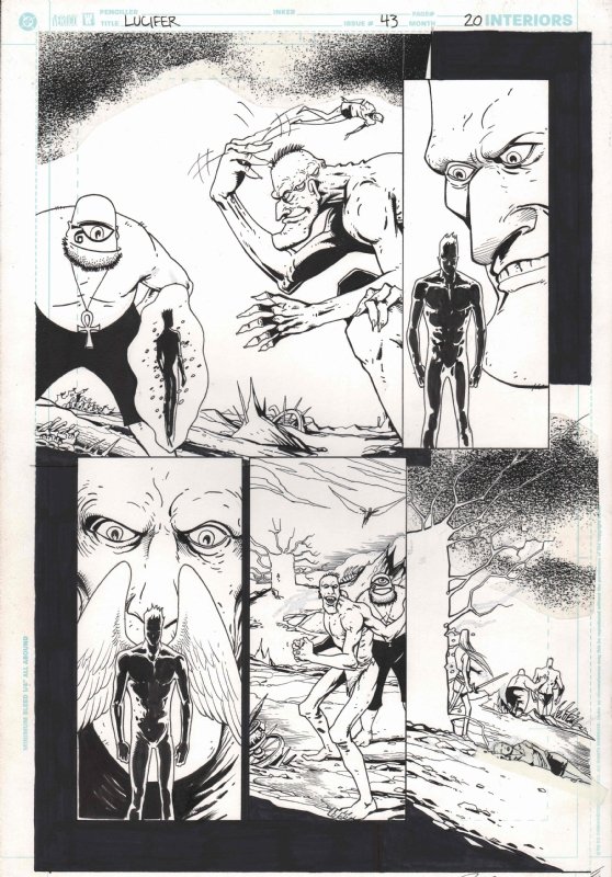 Lucifer 43 pg 20, in James Corum's Lucifer issues 33 - 43 Comic Art ...