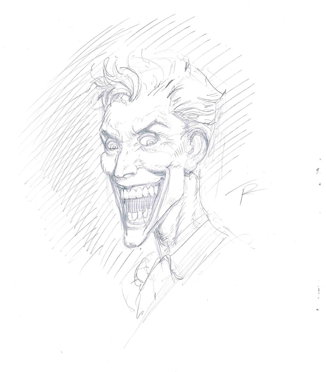 Joker (Tom Ford), in Óscar Lozano's Sketches & Comission's from Thought  Bubble (Leeds Comic Con) Comic Art Gallery Room