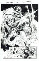 Stuart Immonen - Star Wars 12 pg 13 Comic Art